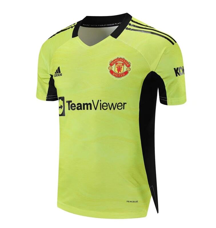 2021/22 Manchester United Greeen Goalkeeper Soccer Jersey Shirt